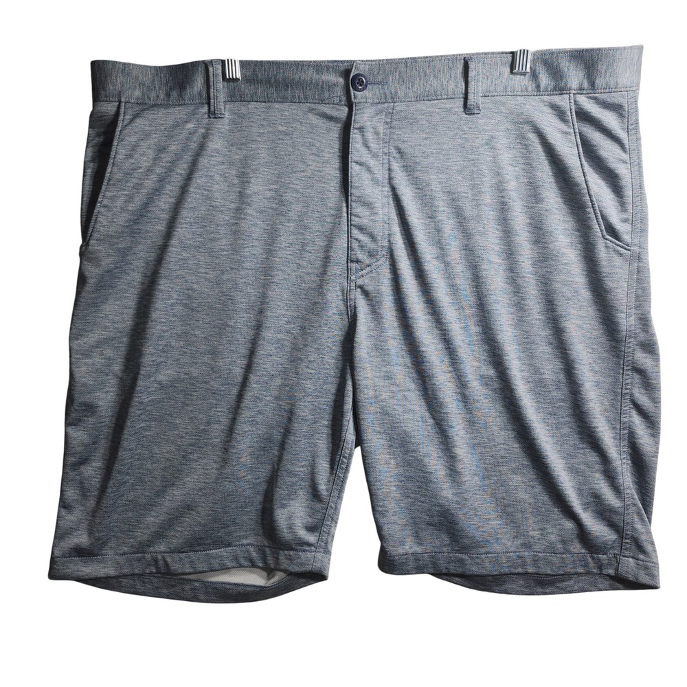 Halsey Sport Golf Shorts Athletic Casual Lightweight Heather Blue 42‎